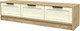 Миниатюра изображения товара Тумба Интерлиния ТВ Концепт Тренд КТ-ТВ3-35 (дуб золотой/дуб снежный)