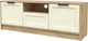 Миниатюра изображения товара Тумба Интерлиния ТВ Концепт Тренд КТ-ТВ3-50 (дуб золотой/дуб снежный)