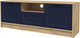 Миниатюра изображения товара Тумба Интерлиния ТВ Концепт Тренд КТ-ТВ3-50 (дуб золотой/индиго)