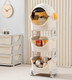 Миниатюра изображения товара Стеллаж игровой UNIX Kids Cosmo 3 уровня / ptsspace3gry (серый)