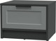 Миниатюра изображения товара Прикроватная тумба Интерлиния Концепт Тренд КТ-ТК1-35 (антрацит/серый)