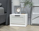 Миниатюра изображения товара Прикроватная тумба Интерлиния Концепт Тренд КТ-ТК1-35 (белый платинум/грей)