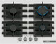 Миниатюра изображения товара Газовая варочная панель Bosch PPP6A2I40 / HSG6T6FQ00