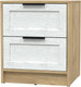 Миниатюра изображения товара Прикроватная тумба Интерлиния Концепт Тренд КТ-ТК1-57 (дуб золотой/дуб полярный)