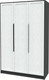 Миниатюра изображения товара Шкаф Интерлиния Концепт Тренд КТ-Ш3 (антрацит/дуб полярный)