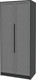 Миниатюра изображения товара Шкаф Интерлиния Концепт Тренд КТ-Ш2 (антрацит/дуб серый)