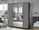 Миниатюра изображения товара Шкаф Интерлиния Концепт Тренд КТ-Ш4(з) (антрацит/дуб серый)