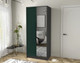 Миниатюра изображения товара Шкаф Интерлиния Концепт Тренд КТ-Ш2(з) (антрацит/изумруд)