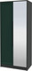 Миниатюра изображения товара Шкаф Интерлиния Концепт Тренд КТ-Ш2(з) (антрацит/изумруд)