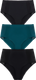 Миниатюра изображения товара Комплект женских трусов Mark Formelle 412559-3 (р.122, атлантическая глубина)