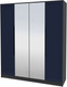 Миниатюра изображения товара Шкаф Интерлиния Концепт Тренд КТ-Ш4(з) (антрацит/индиго)