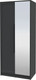 Миниатюра изображения товара Шкаф Интерлиния Концепт Тренд КТ-Ш2(з) (антрацит/пепел)