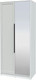 Миниатюра изображения товара Шкаф Интерлиния Концепт Тренд КТ-Ш2(з) (белый платинум/грей)