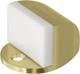 Миниатюра изображения товара Ограничитель дверной Нора-М 107 / 7260 (матовое золото, с белой резинкой, хедер)