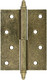 Миниатюра изображения товара Петля дверная Нора-М 610-4 100x75x2.5 (левая, застаренная бронза)