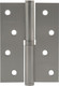 Миниатюра изображения товара Петля дверная Нора-М 750-4 100x75x2.5 (левая, графит)
