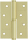 Миниатюра изображения товара Петля дверная Нора-М 750-4 100x75x2.5 (правая, матовое золото)