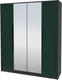 Миниатюра изображения товара Шкаф Интерлиния Концепт Тренд КТ-Ш4(з) (антрацит/изумруд)