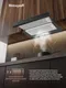 Миниатюра изображения товара Вытяжка телескопическая Weissgauff TEL 600 2M Touch (Black Glass)