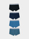 Миниатюра изображения товара Комплект мужских трусов Mark Formelle 411124-4 (р.110-120, синий)