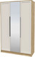 Миниатюра изображения товара Шкаф Интерлиния Концепт Тренд КТ-Ш3(з) (дуб золотой/кашемир)