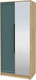 Миниатюра изображения товара Шкаф Интерлиния Концепт Тренд КТ-Ш2(з) (дуб золотой/верде)
