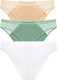 Миниатюра изображения товара Комплект женских трусов Mark Formelle 412474-3 (р.94, зеленый минерал)