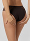 Миниатюра изображения товара Комплект женских трусов Mark Formelle 412474-3 (р.90, шоколадно-коричневый)