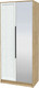 Миниатюра изображения товара Шкаф Интерлиния Концепт Тренд КТ-Ш2(з) (дуб золотой/дуб полярный)