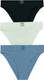 Миниатюра изображения товара Комплект женских трусов Mark Formelle 412542-3 (р.106, серо-голубой)