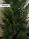 Миниатюра изображения товара Искусственное растение Merry Bear Home Decor Туя западная смарагд с шишками / A086093