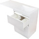 Миниатюра изображения товара Тумба с умывальником Symbolite Даллас 120 Люкс Plus + Даллас 120x48 (правый, белый)