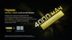Миниатюра изображения товара Аккумулятор Nitecore NL1840HP / 643
