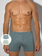 Миниатюра изображения товара Комплект мужских трусов Mark Formelle 411152-2 (р.106-116, белая полоска на зеленом/зеленый лед)