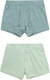 Миниатюра изображения товара Комплект мужских трусов Mark Formelle 411152-2 (р.110-120, белая полоска на зеленом/зеленый лед)