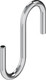 Миниатюра изображения товара Рейлинг кухонный Starax S-4064-A/SET (антрацит, с держателями и крючками)
