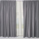 Миниатюра изображения товара Комплект штор КронасМАрт Блэкаут 150x270 (серый)