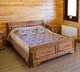 Миниатюра изображения товара Двуспальная кровать ФанДОК Викинг 01 160x200 Ф-181.03 (орех)