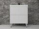 Миниатюра изображения товара Тумба с умывальником Symbolite Стокгольм 70 Classic Push 2 ящика + Andrea Classic 70x45x15.4 (белый рифленый софт)