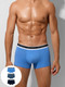 Миниатюра изображения товара Комплект мужских трусов Mark Formelle 411124-3 (р.114-124, азур/шторм/море)