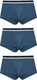 Миниатюра изображения товара Комплект мужских трусов Mark Formelle 411124-3 (р.86-96, шторм/шторм/шторм)