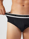 Миниатюра изображения товара Комплект мужских трусов Mark Formelle 411170-3 (р.90-100, черный/черный/черный)