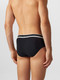Миниатюра изображения товара Комплект мужских трусов Mark Formelle 411170-3 (р.90-100, черный/черный/черный)
