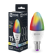 Миниатюра изображения товара Лампа INhome LED-СВЕЧА-RGBW-SMART 11Вт 230В Wi-Fi Е14 RGB-3000-6500К 990Лм (4690612050041)