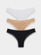 Миниатюра изображения товара Комплект женских трусов Mark Formelle 412348-3 (р.98, белый-10)