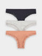 Миниатюра изображения товара Комплект женских трусов Mark Formelle 412348-3 (р.102, пралине-1)