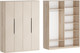 Миниатюра изображения товара Шкаф Речицадрев Эстель / Р395.01 (манговое дерево/пудра)