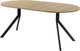 Миниатюра изображения товара Обеденный стол AMC Elite Е18(900) D1 (черный/дуб небраска натуральный)