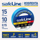 Миниатюра изображения товара Изолента Safeline 15ммx10м 9359 (синий)