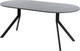Миниатюра изображения товара Обеденный стол AMC Elite Е18(900) D1 (черный/бетон чикаго светло-серый)